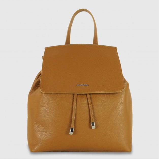 Woman's backpack in leather Roberta