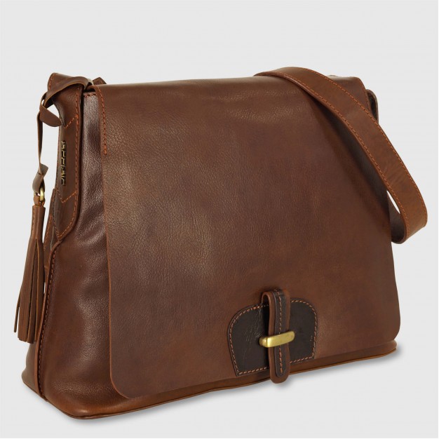 Borsa donna a tracolla in pelle Sarah Castagno