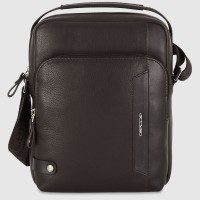 Borsello Uomo con Manico Dorian in Pelle Marrone Borsello Uomo con Manico Dorian in Pelle Marrone