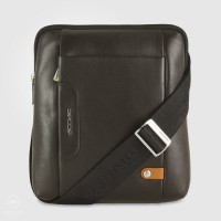 Men's shoulder bag "Sharp" in leather Brown