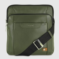 Borsello uomo a tracolla Smash in pelle Verde