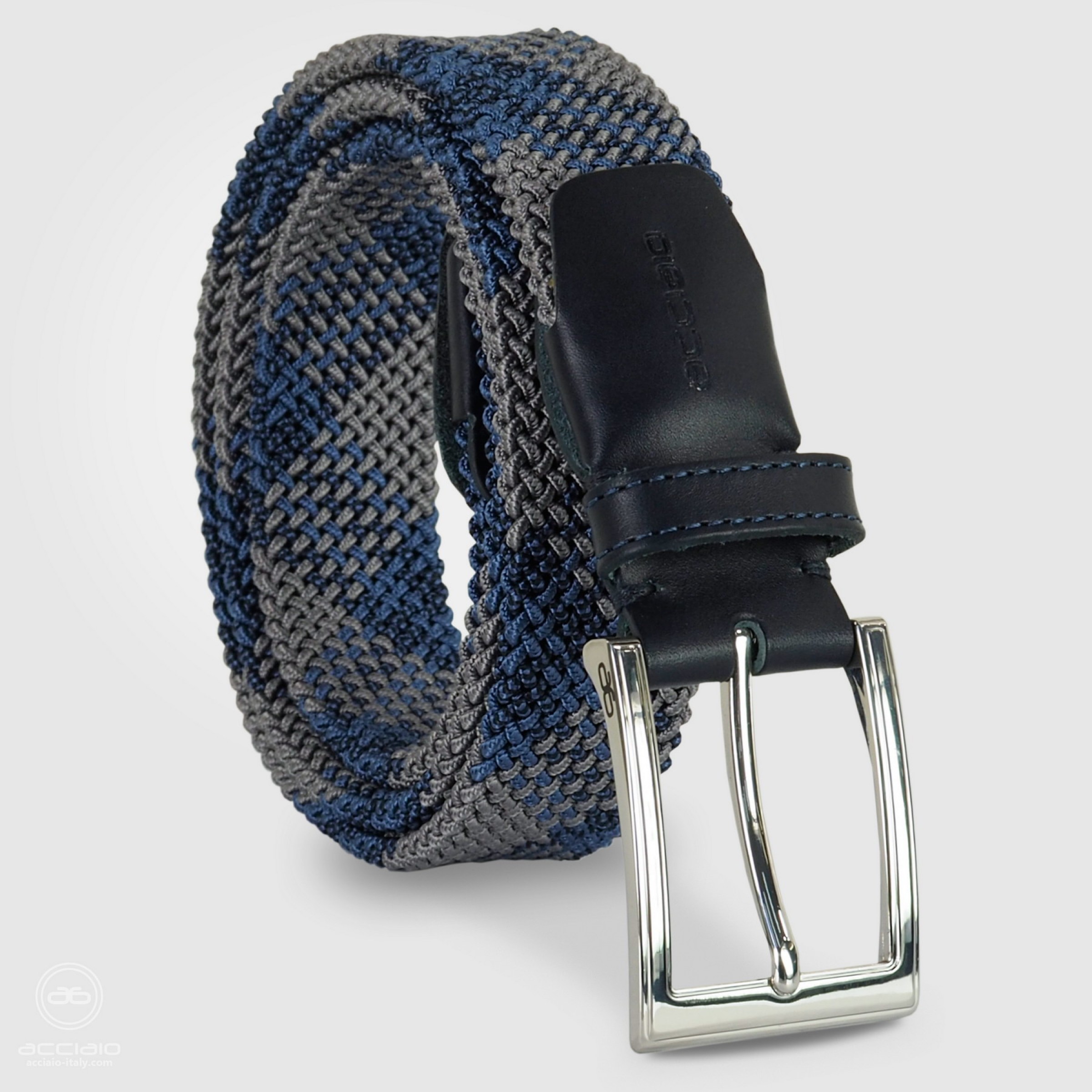 Cintura Elastica Unisex Intrecciata HASHIJI - Senza Fori Con Fibbia In Metallo, Regolabile, Per Golf, Ufficio E Tempo Libero