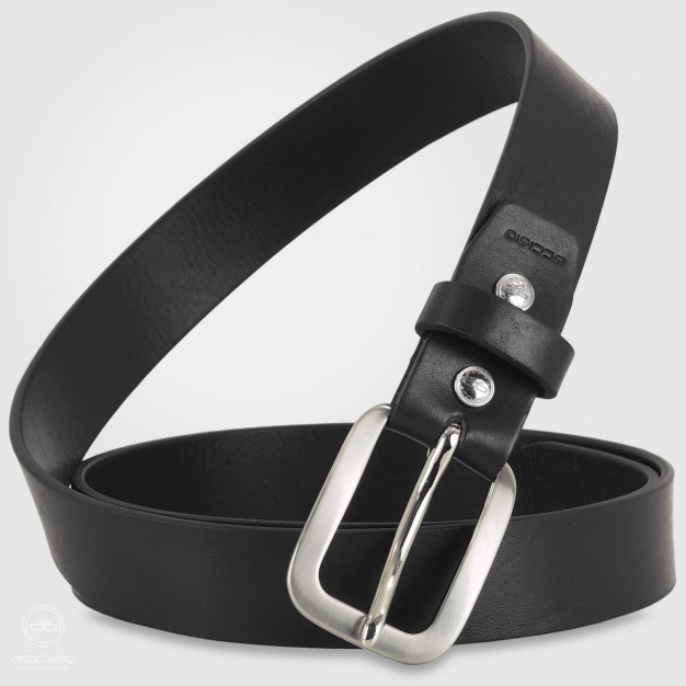 Cintura donna in cuoio nero Cintura donna in cuoio nero