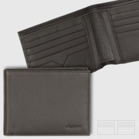 Wallet for Men classic in Soft leather with 8 credit card Brown Wallet for Men classic in Soft leather with 8 credit card Brown