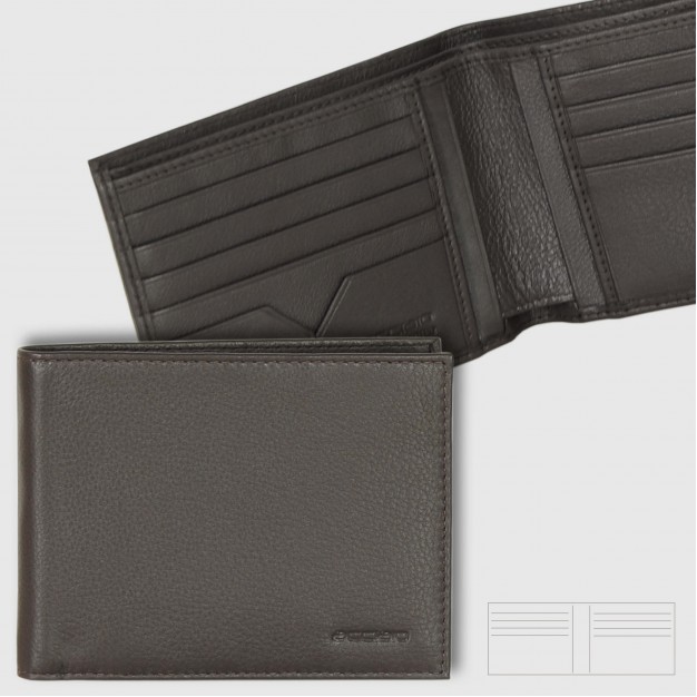 Wallet for Men classic in Soft leather with 8 credit card