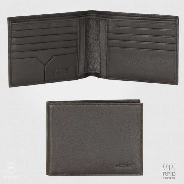 Wallet for Men classic in Soft leather with 8 credit card