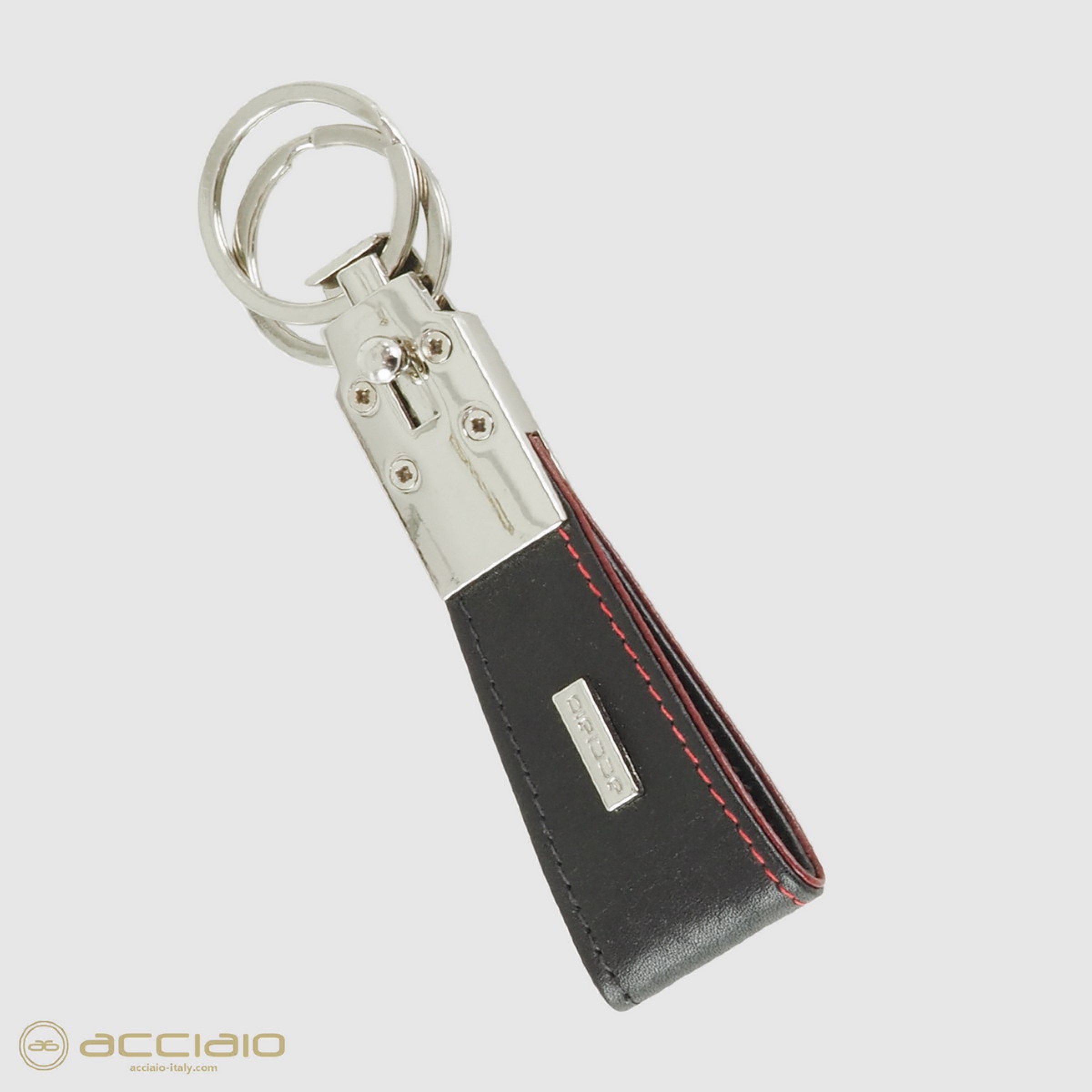 MECCANIXITY Portachiavi Da Polso In Pelle Donna – Cinturino Con Anello A D E 2 Portachiavi, Antismarrimento, Pratico Per Casa, Auto E Sport