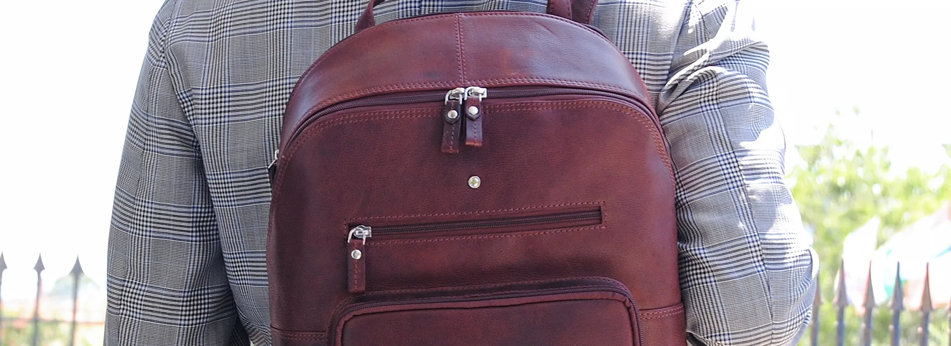 Zaino classico in pelle Piccadilly