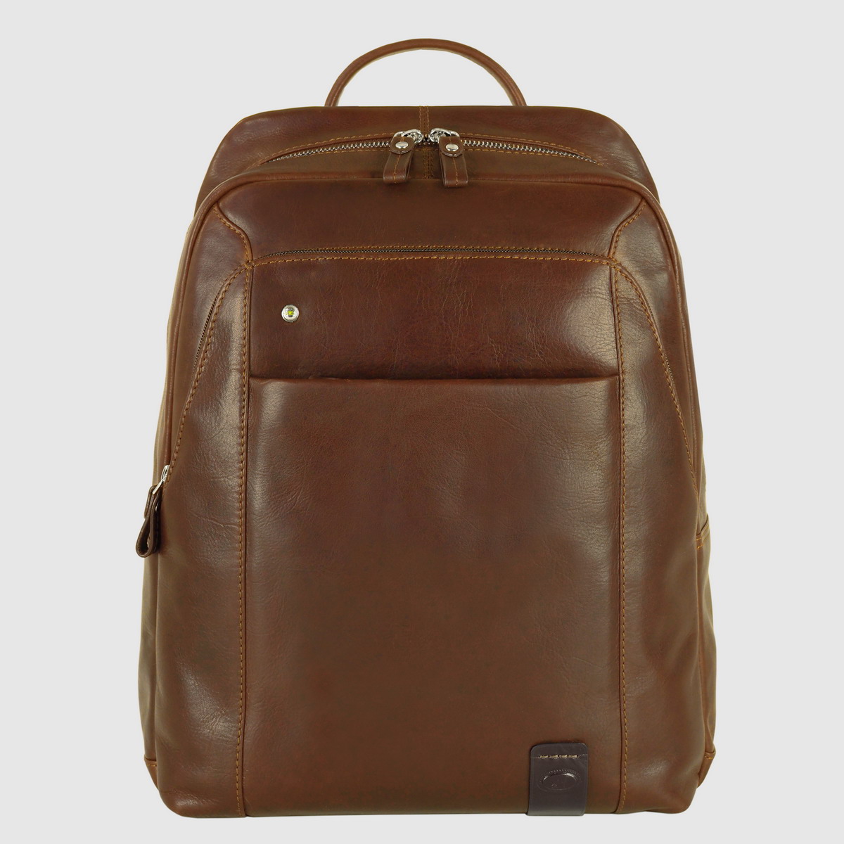 laptop leather backpack ergonomic