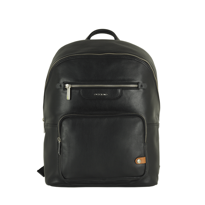 Notebook Backpack 13 inch in leather unisex